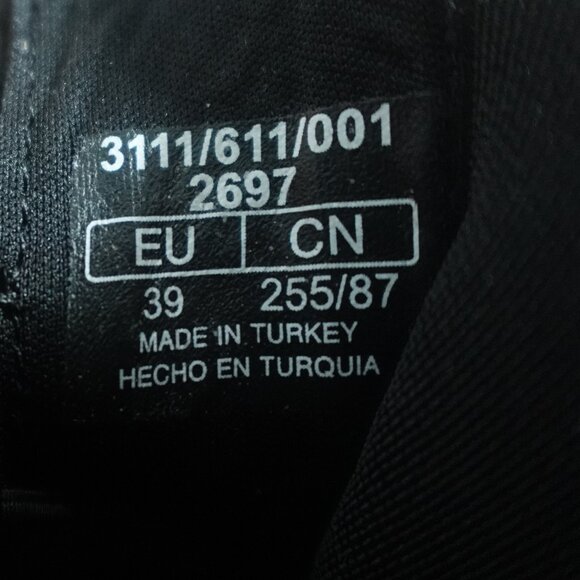 Zara Lug Sole Low Heel Leather Ankle Boots - Picture 16 of 16